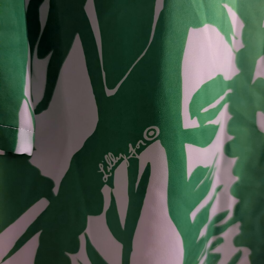 Lilly Pulitzer white and green slip dress - S - Picture 3 of 7